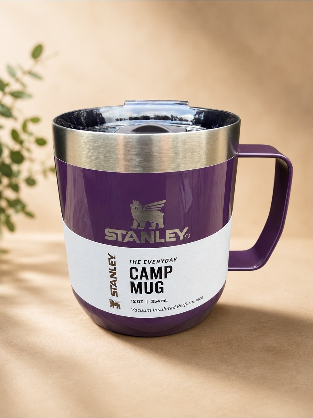 Stanley Purple Camp Mug 12 oz